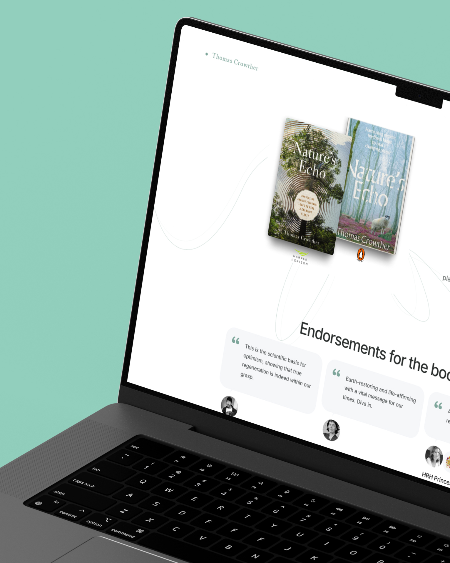 The book page, editions and endorsements